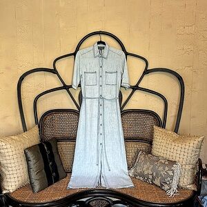 Micheal Stars Maxi Shirt Dress